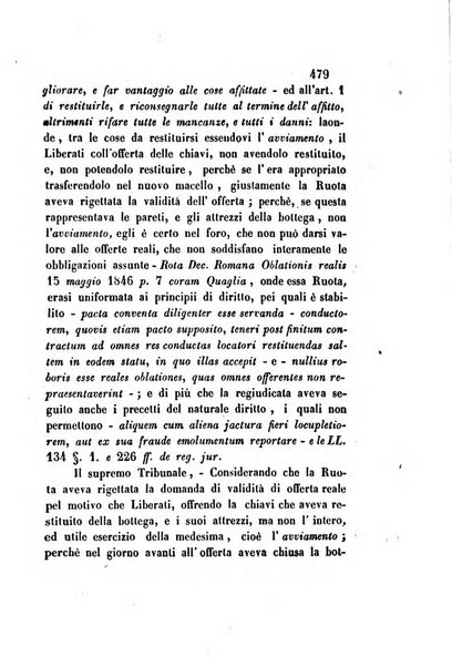 Giornale del Foro in cui si raccolgono le più importanti regiudicate dei supremi tribunali di Roma e dello Stato pontificio in materia civile