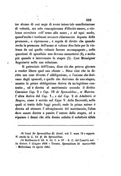 Giornale del Foro in cui si raccolgono le più importanti regiudicate dei supremi tribunali di Roma e dello Stato pontificio in materia civile