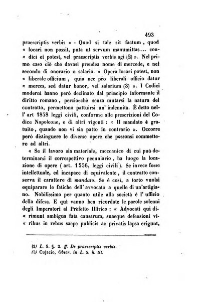 Giornale del Foro in cui si raccolgono le più importanti regiudicate dei supremi tribunali di Roma e dello Stato pontificio in materia civile