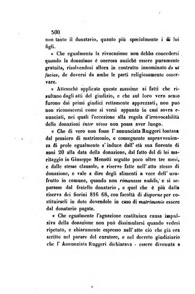 Giornale del Foro in cui si raccolgono le più importanti regiudicate dei supremi tribunali di Roma e dello Stato pontificio in materia civile