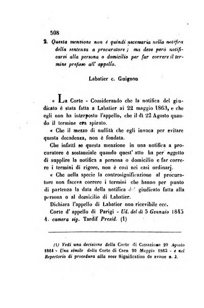 Giornale del Foro in cui si raccolgono le più importanti regiudicate dei supremi tribunali di Roma e dello Stato pontificio in materia civile