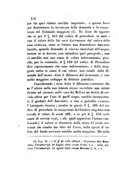 Giornale del Foro in cui si raccolgono le più importanti regiudicate dei supremi tribunali di Roma e dello Stato pontificio in materia civile