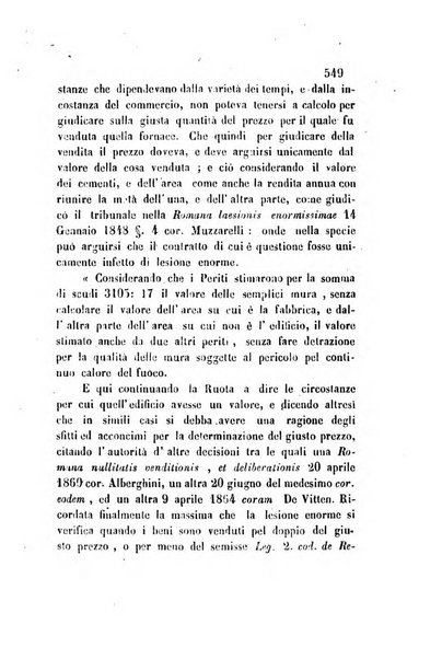 Giornale del Foro in cui si raccolgono le più importanti regiudicate dei supremi tribunali di Roma e dello Stato pontificio in materia civile