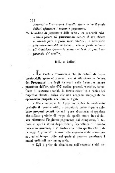 Giornale del Foro in cui si raccolgono le più importanti regiudicate dei supremi tribunali di Roma e dello Stato pontificio in materia civile