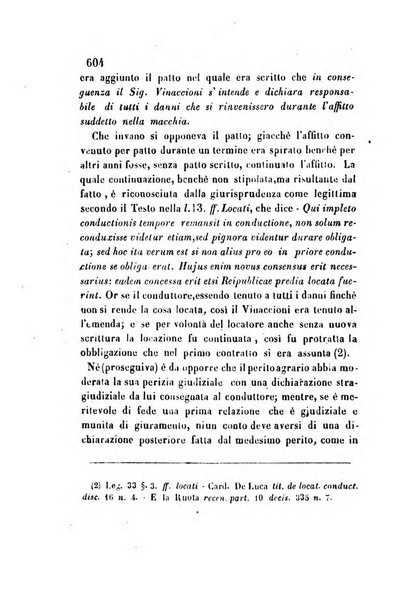 Giornale del Foro in cui si raccolgono le più importanti regiudicate dei supremi tribunali di Roma e dello Stato pontificio in materia civile