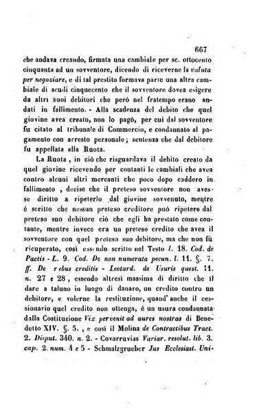 Giornale del Foro in cui si raccolgono le più importanti regiudicate dei supremi tribunali di Roma e dello Stato pontificio in materia civile