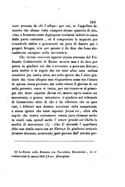 Giornale del Foro in cui si raccolgono le più importanti regiudicate dei supremi tribunali di Roma e dello Stato pontificio in materia civile