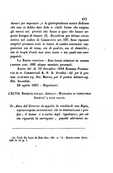 Giornale del Foro in cui si raccolgono le più importanti regiudicate dei supremi tribunali di Roma e dello Stato pontificio in materia civile