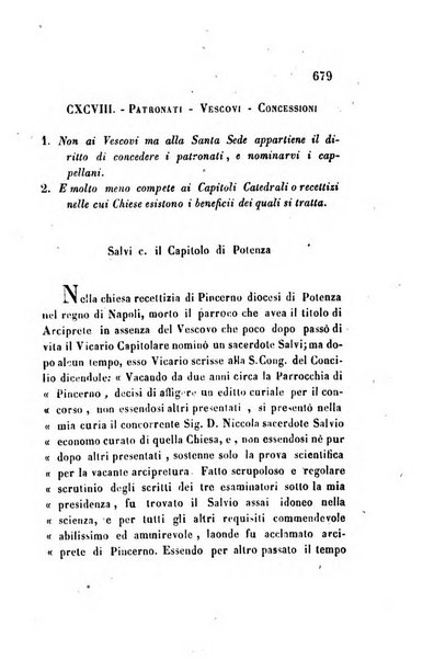 Giornale del Foro in cui si raccolgono le più importanti regiudicate dei supremi tribunali di Roma e dello Stato pontificio in materia civile