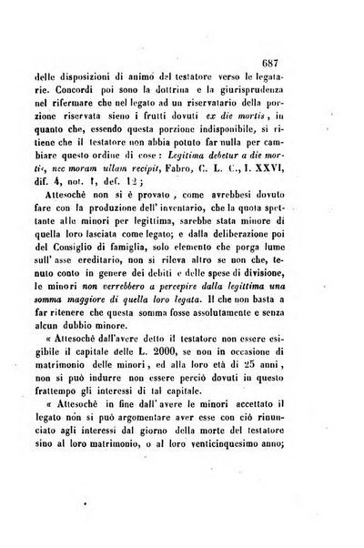 Giornale del Foro in cui si raccolgono le più importanti regiudicate dei supremi tribunali di Roma e dello Stato pontificio in materia civile