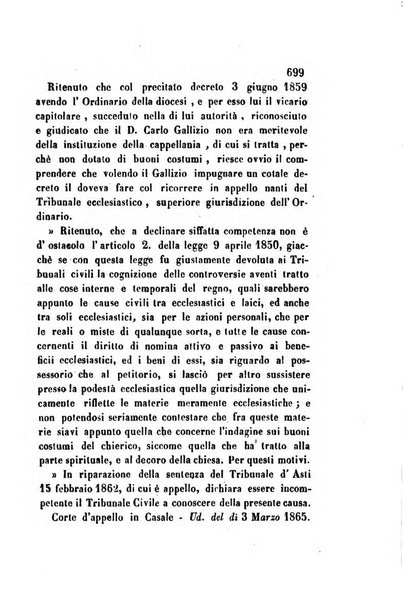 Giornale del Foro in cui si raccolgono le più importanti regiudicate dei supremi tribunali di Roma e dello Stato pontificio in materia civile