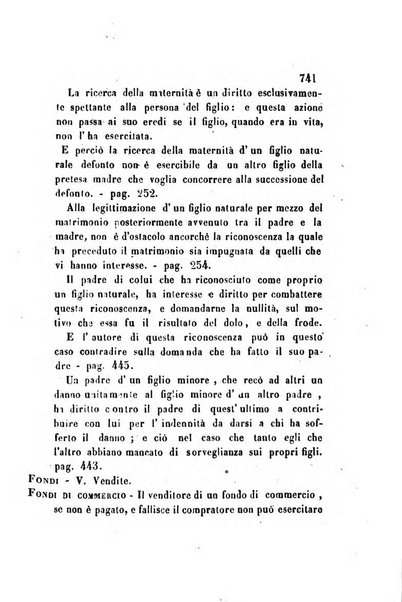 Giornale del Foro in cui si raccolgono le più importanti regiudicate dei supremi tribunali di Roma e dello Stato pontificio in materia civile