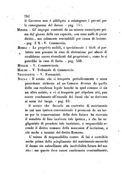 Giornale del Foro in cui si raccolgono le più importanti regiudicate dei supremi tribunali di Roma e dello Stato pontificio in materia civile