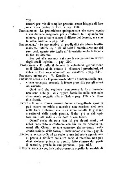 Giornale del Foro in cui si raccolgono le più importanti regiudicate dei supremi tribunali di Roma e dello Stato pontificio in materia civile