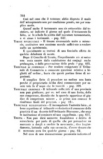 Giornale del Foro in cui si raccolgono le più importanti regiudicate dei supremi tribunali di Roma e dello Stato pontificio in materia civile