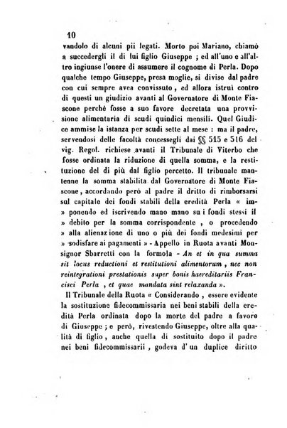 Giornale del Foro in cui si raccolgono le più importanti regiudicate dei supremi tribunali di Roma e dello Stato pontificio in materia civile