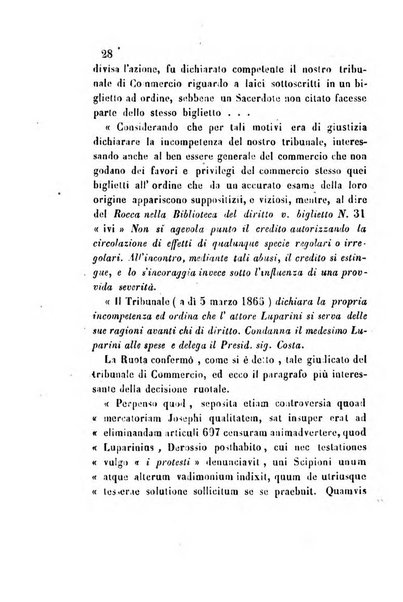 Giornale del Foro in cui si raccolgono le più importanti regiudicate dei supremi tribunali di Roma e dello Stato pontificio in materia civile