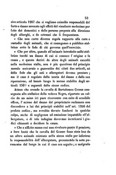 Giornale del Foro in cui si raccolgono le più importanti regiudicate dei supremi tribunali di Roma e dello Stato pontificio in materia civile