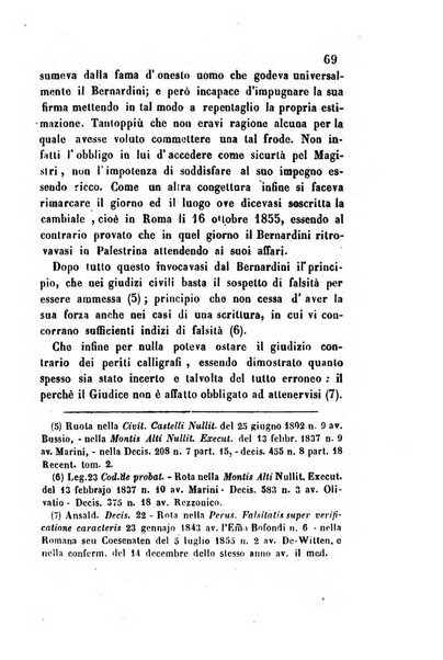 Giornale del Foro in cui si raccolgono le più importanti regiudicate dei supremi tribunali di Roma e dello Stato pontificio in materia civile