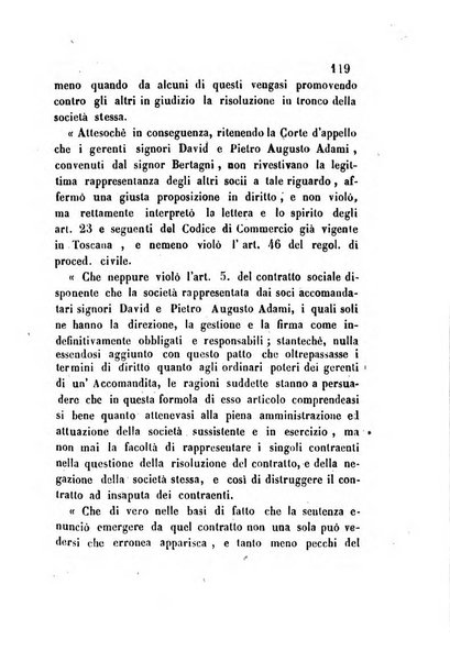 Giornale del Foro in cui si raccolgono le più importanti regiudicate dei supremi tribunali di Roma e dello Stato pontificio in materia civile