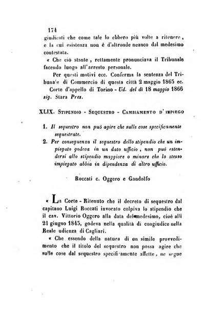 Giornale del Foro in cui si raccolgono le più importanti regiudicate dei supremi tribunali di Roma e dello Stato pontificio in materia civile