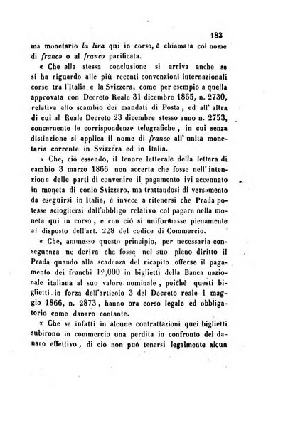 Giornale del Foro in cui si raccolgono le più importanti regiudicate dei supremi tribunali di Roma e dello Stato pontificio in materia civile