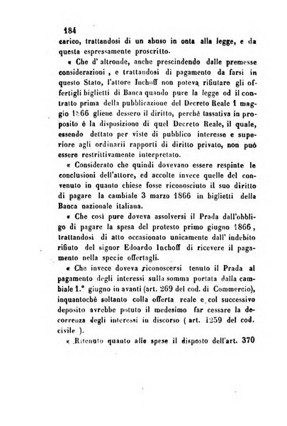 Giornale del Foro in cui si raccolgono le più importanti regiudicate dei supremi tribunali di Roma e dello Stato pontificio in materia civile