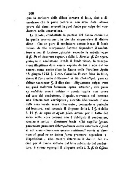 Giornale del Foro in cui si raccolgono le più importanti regiudicate dei supremi tribunali di Roma e dello Stato pontificio in materia civile