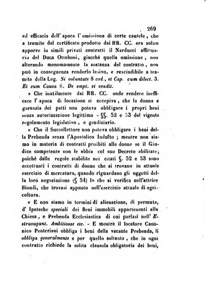 Giornale del Foro in cui si raccolgono le più importanti regiudicate dei supremi tribunali di Roma e dello Stato pontificio in materia civile