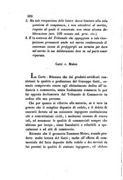 Giornale del Foro in cui si raccolgono le più importanti regiudicate dei supremi tribunali di Roma e dello Stato pontificio in materia civile