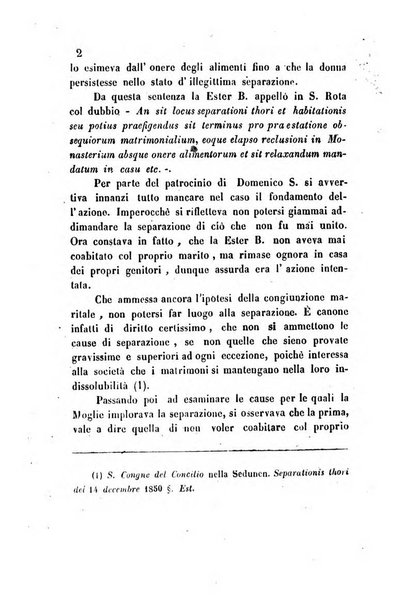 Giornale del Foro in cui si raccolgono le più importanti regiudicate dei supremi tribunali di Roma e dello Stato pontificio in materia civile