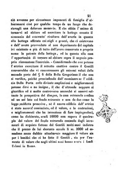 Giornale del Foro in cui si raccolgono le più importanti regiudicate dei supremi tribunali di Roma e dello Stato pontificio in materia civile