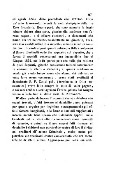 Giornale del Foro in cui si raccolgono le più importanti regiudicate dei supremi tribunali di Roma e dello Stato pontificio in materia civile