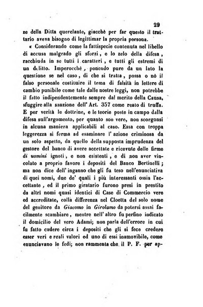 Giornale del Foro in cui si raccolgono le più importanti regiudicate dei supremi tribunali di Roma e dello Stato pontificio in materia civile