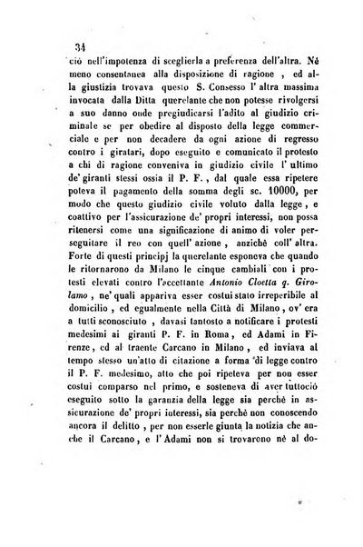 Giornale del Foro in cui si raccolgono le più importanti regiudicate dei supremi tribunali di Roma e dello Stato pontificio in materia civile