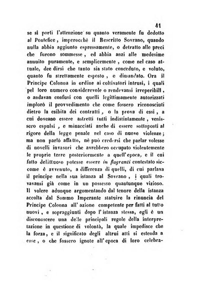 Giornale del Foro in cui si raccolgono le più importanti regiudicate dei supremi tribunali di Roma e dello Stato pontificio in materia civile