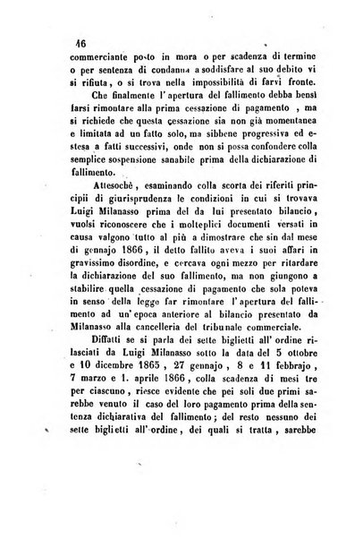 Giornale del Foro in cui si raccolgono le più importanti regiudicate dei supremi tribunali di Roma e dello Stato pontificio in materia civile