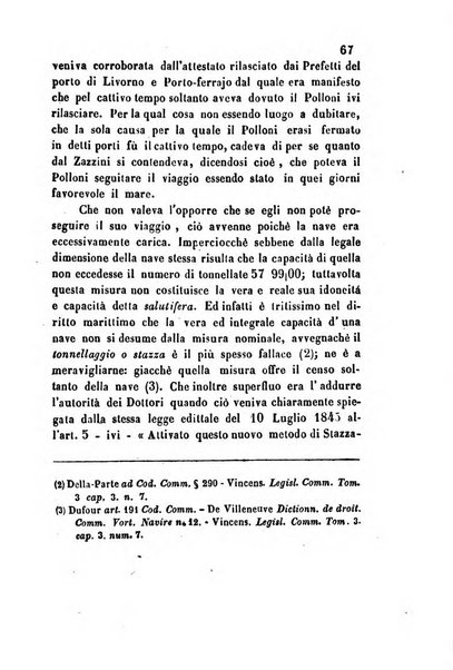 Giornale del Foro in cui si raccolgono le più importanti regiudicate dei supremi tribunali di Roma e dello Stato pontificio in materia civile