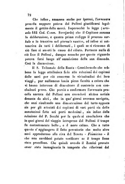 Giornale del Foro in cui si raccolgono le più importanti regiudicate dei supremi tribunali di Roma e dello Stato pontificio in materia civile