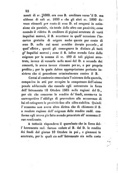 Giornale del Foro in cui si raccolgono le più importanti regiudicate dei supremi tribunali di Roma e dello Stato pontificio in materia civile