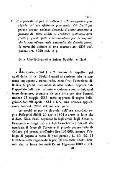 Giornale del Foro in cui si raccolgono le più importanti regiudicate dei supremi tribunali di Roma e dello Stato pontificio in materia civile