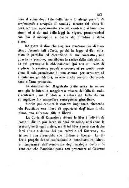 Giornale del Foro in cui si raccolgono le più importanti regiudicate dei supremi tribunali di Roma e dello Stato pontificio in materia civile