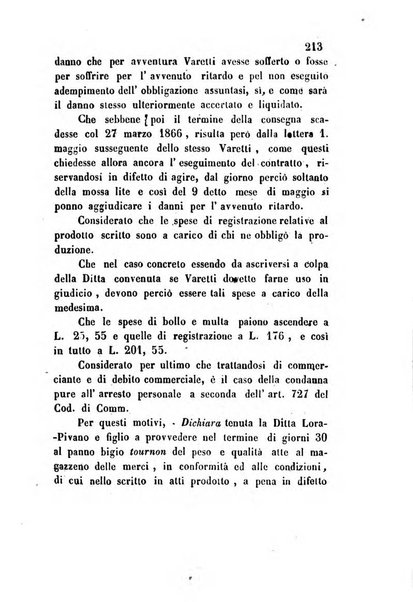 Giornale del Foro in cui si raccolgono le più importanti regiudicate dei supremi tribunali di Roma e dello Stato pontificio in materia civile