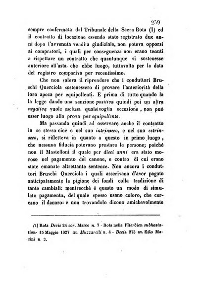 Giornale del Foro in cui si raccolgono le più importanti regiudicate dei supremi tribunali di Roma e dello Stato pontificio in materia civile