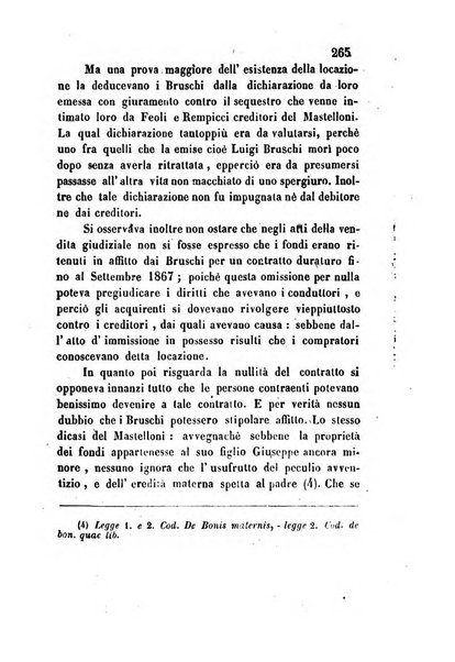 Giornale del Foro in cui si raccolgono le più importanti regiudicate dei supremi tribunali di Roma e dello Stato pontificio in materia civile