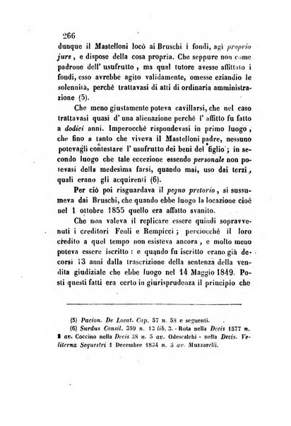 Giornale del Foro in cui si raccolgono le più importanti regiudicate dei supremi tribunali di Roma e dello Stato pontificio in materia civile