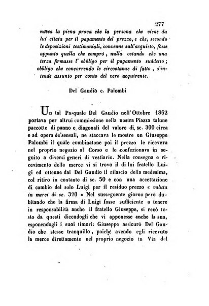 Giornale del Foro in cui si raccolgono le più importanti regiudicate dei supremi tribunali di Roma e dello Stato pontificio in materia civile