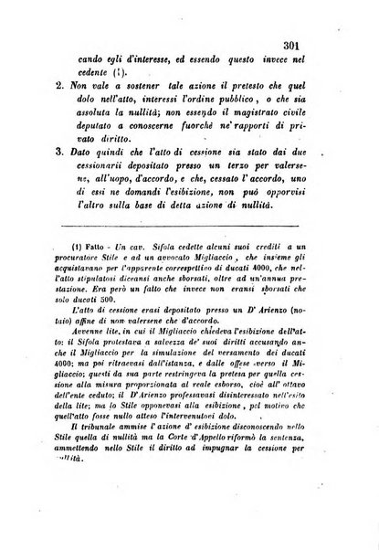 Giornale del Foro in cui si raccolgono le più importanti regiudicate dei supremi tribunali di Roma e dello Stato pontificio in materia civile