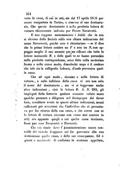 Giornale del Foro in cui si raccolgono le più importanti regiudicate dei supremi tribunali di Roma e dello Stato pontificio in materia civile