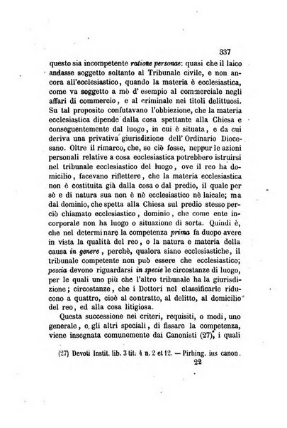 Giornale del Foro in cui si raccolgono le più importanti regiudicate dei supremi tribunali di Roma e dello Stato pontificio in materia civile